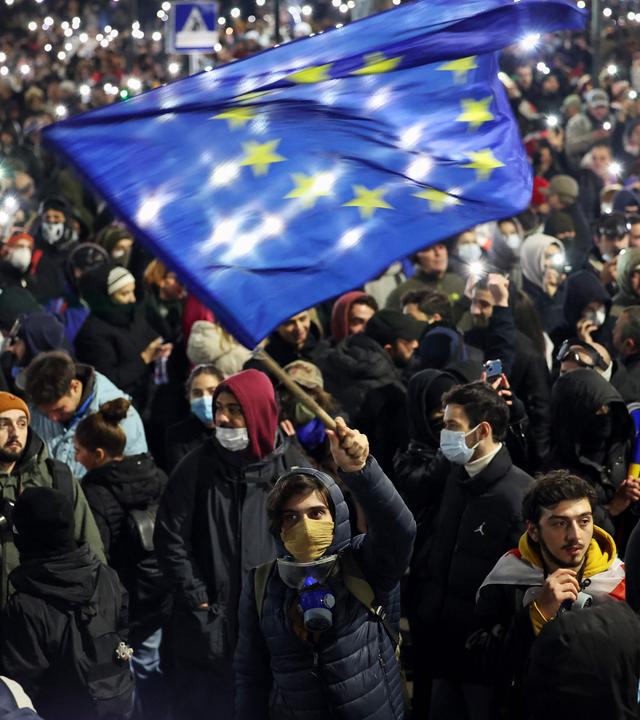 Proteste in Georgien 