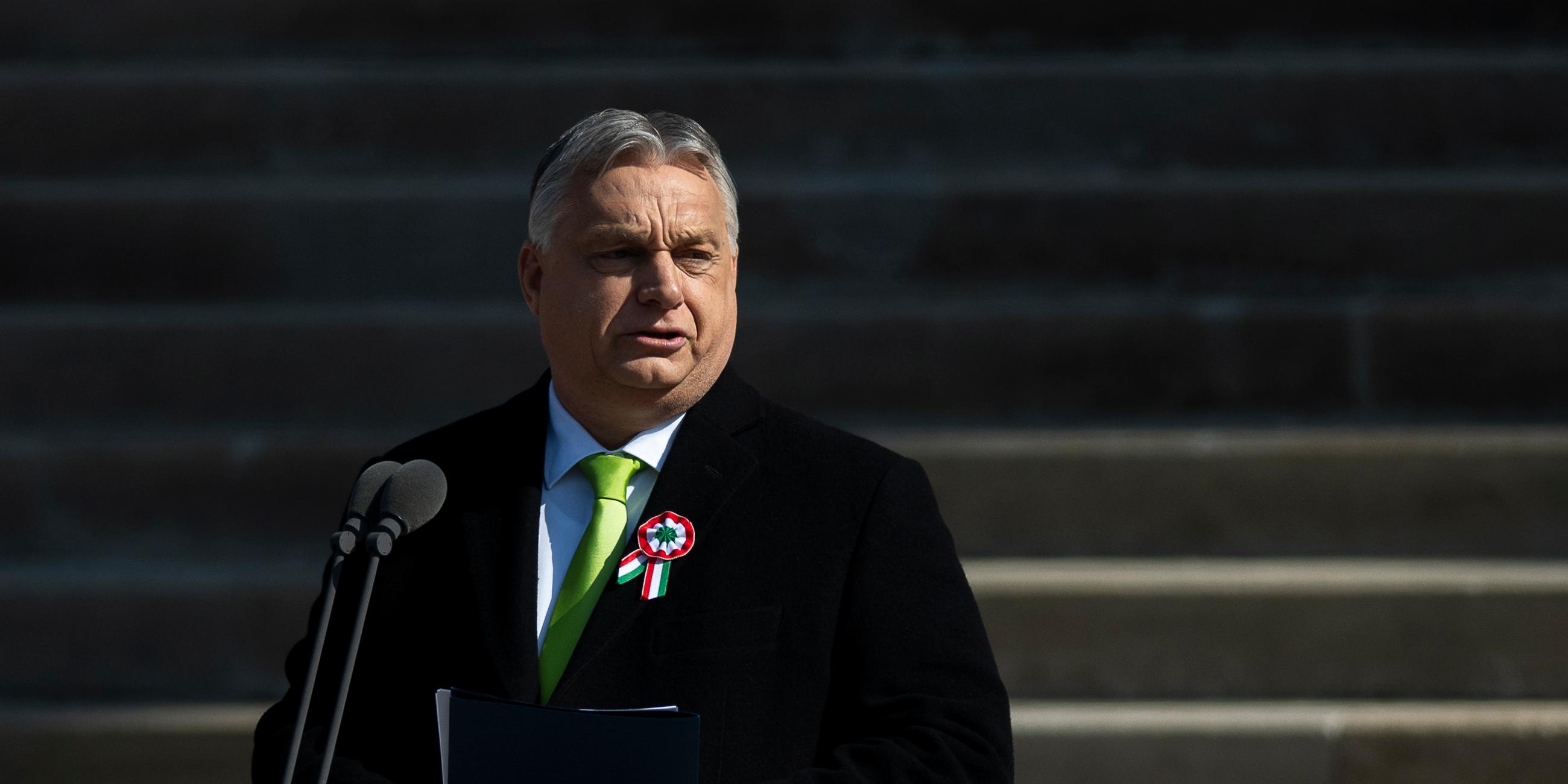 Orban Ungarischer Nationalfeiertag
