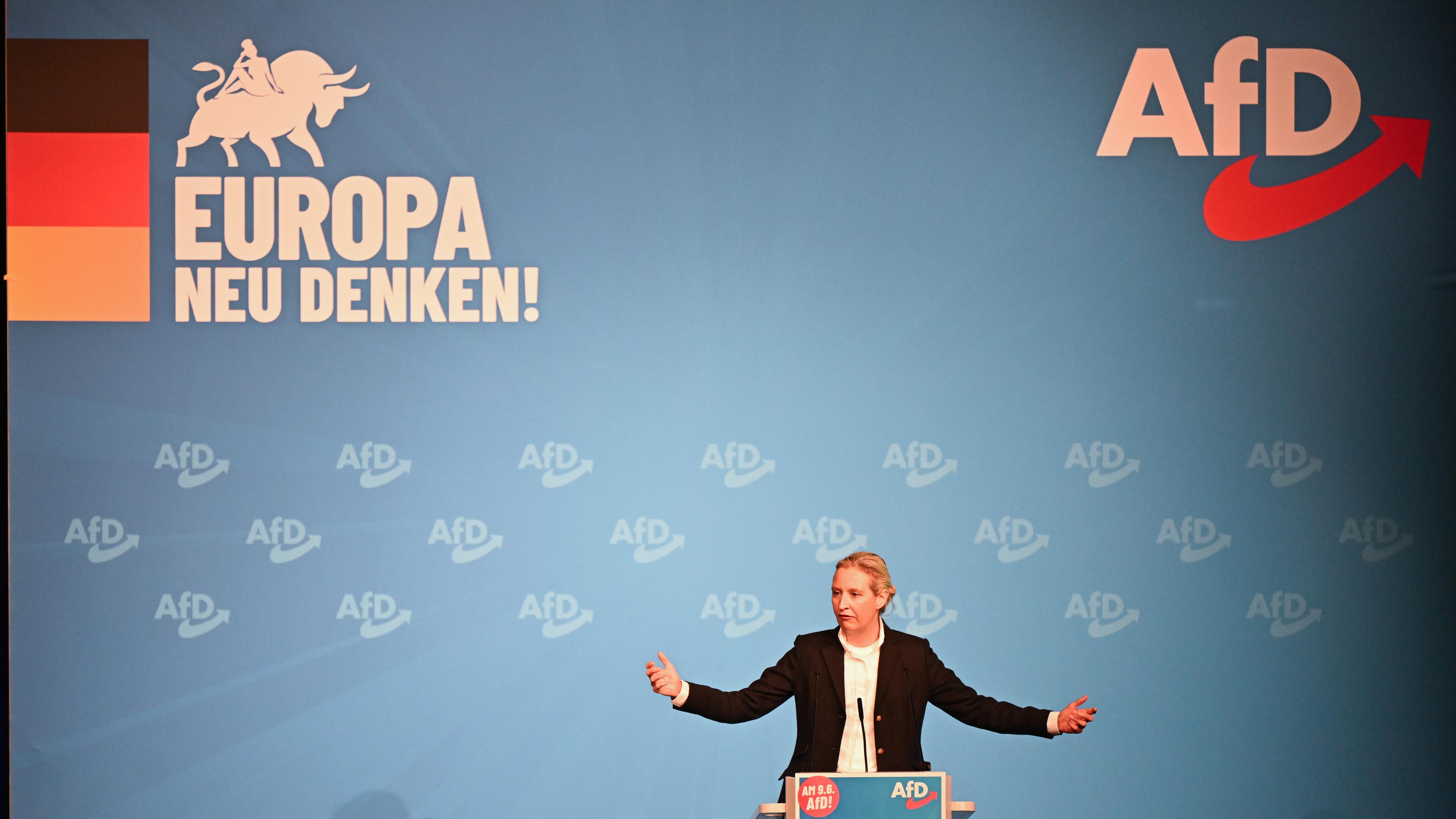 Mainz, 27.04.2024: Europa-Wahlkampfauftakt der AfD