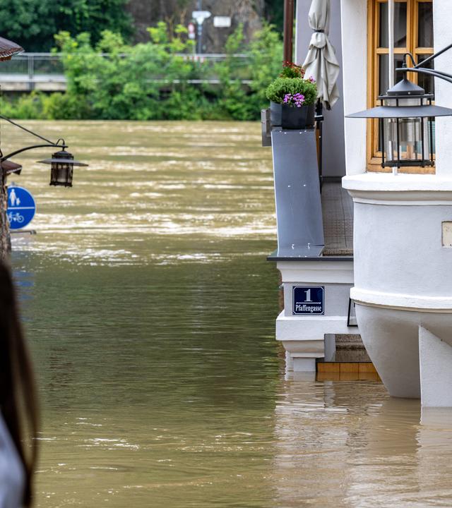 Hochwasser in Bayern - Passau