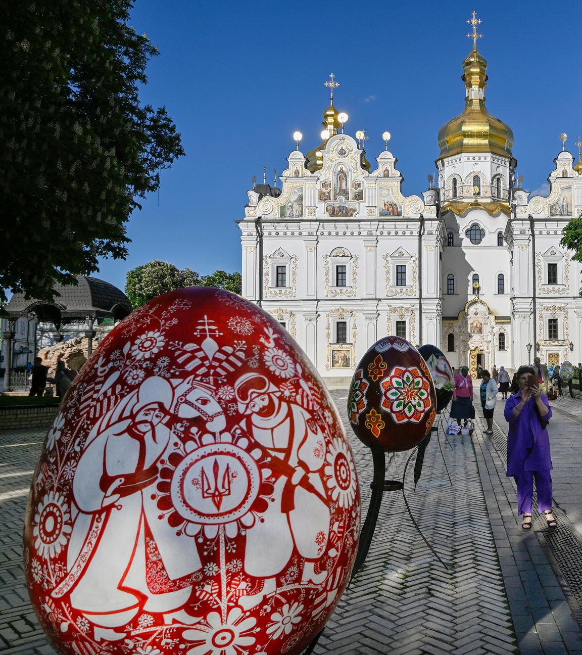 Kiew, 04.05.2024: Orthodoxe Ostern in der Ukraine