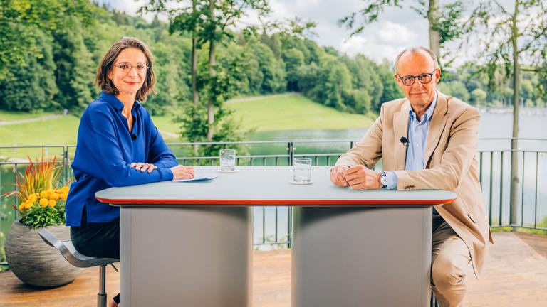 Berlin direkt - Sommerinterview mit Friedrich Merz