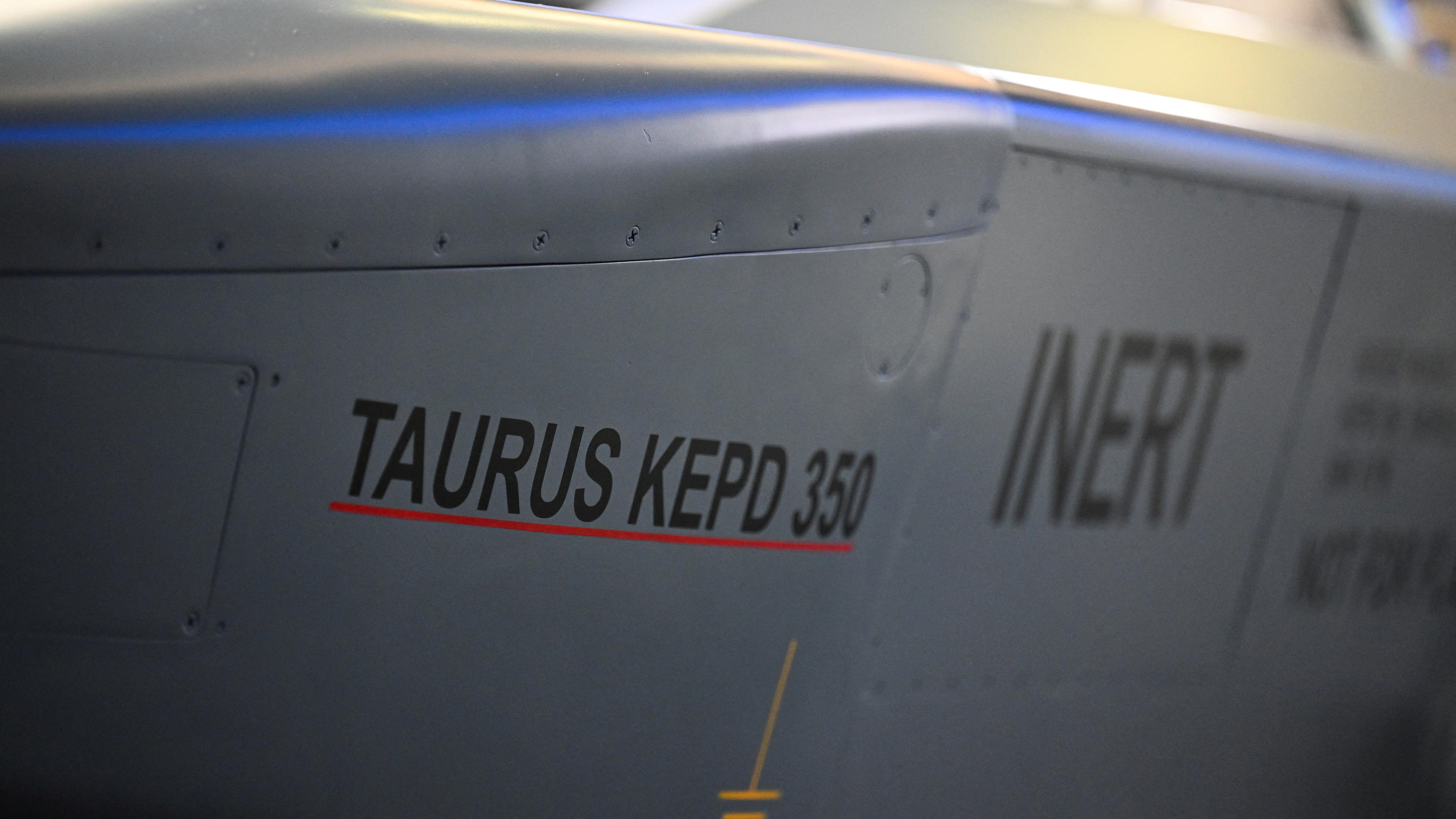 FILE PHOTO: A Taurus cruise missile made by MBDA