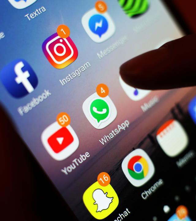 Handy mit Apps