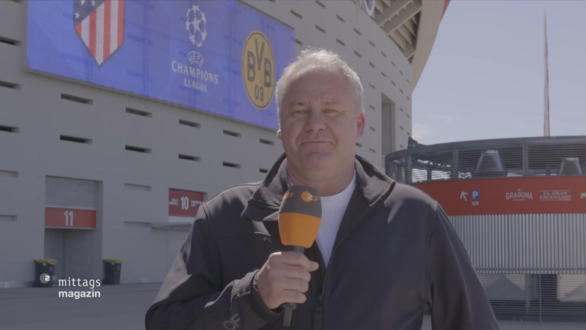 Champions League: Nils Kaben in Madrid