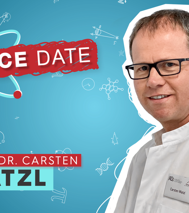 Carsten Watzl, Immunologe, erklärt im Kontext der Corona-Pandemie die Bedeutung von Resilienz und Krisenkommunikation.