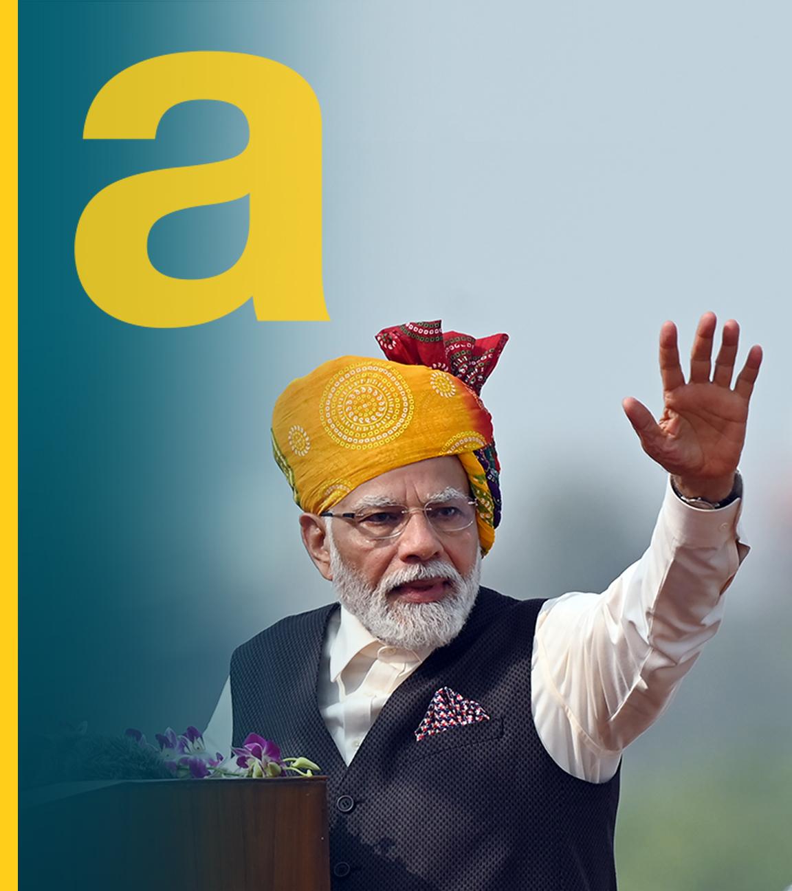 Auf dem Bild ist der indische Premierminister Modi zu sehen.
