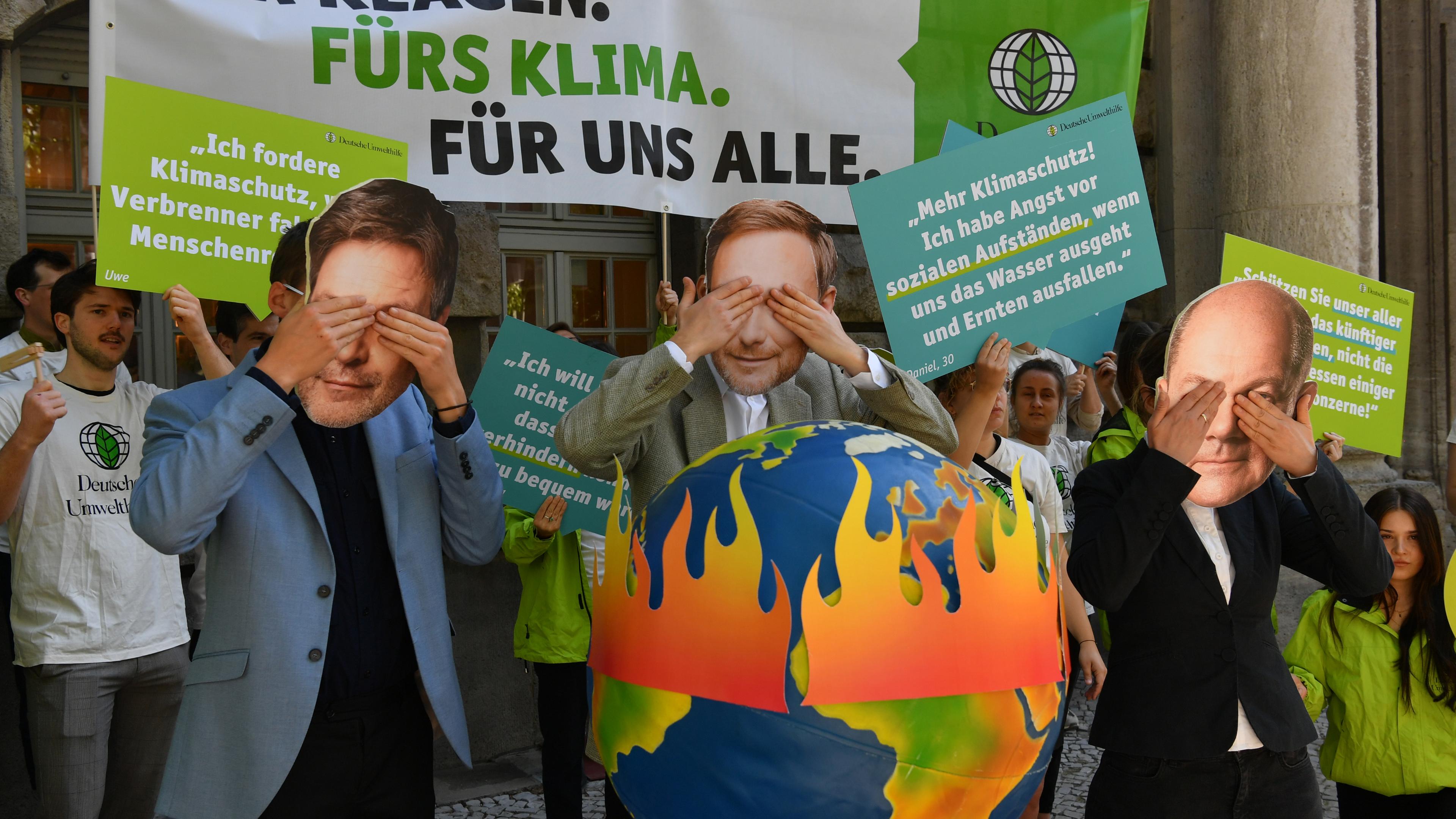 Klimaschützer vor Gericht in Berlin-Brandenburg