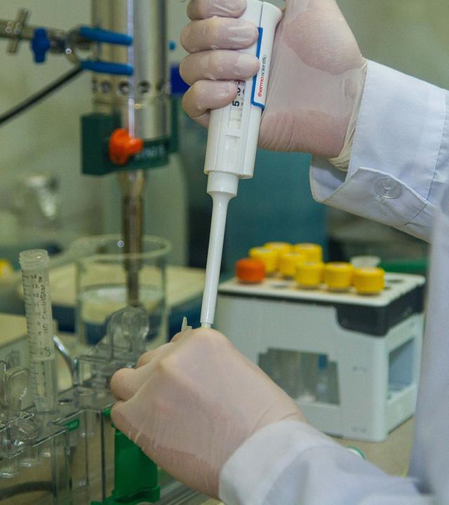 Wissenschaftler im Labor