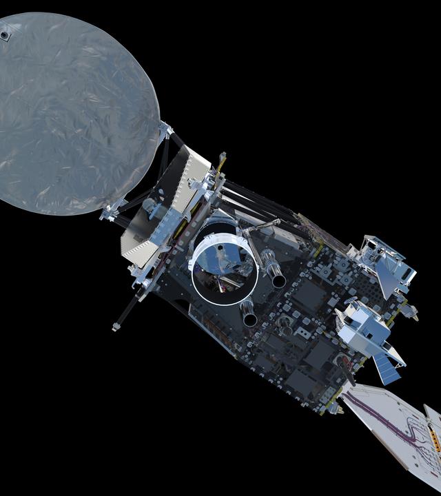 Klimasatellit EarthCare beim Start