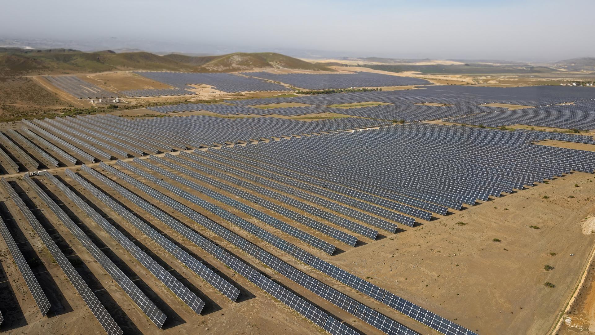 Solarpark in Spanien