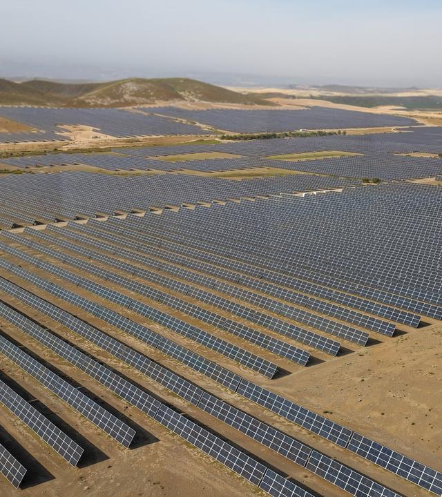 Solarpark in Spanien