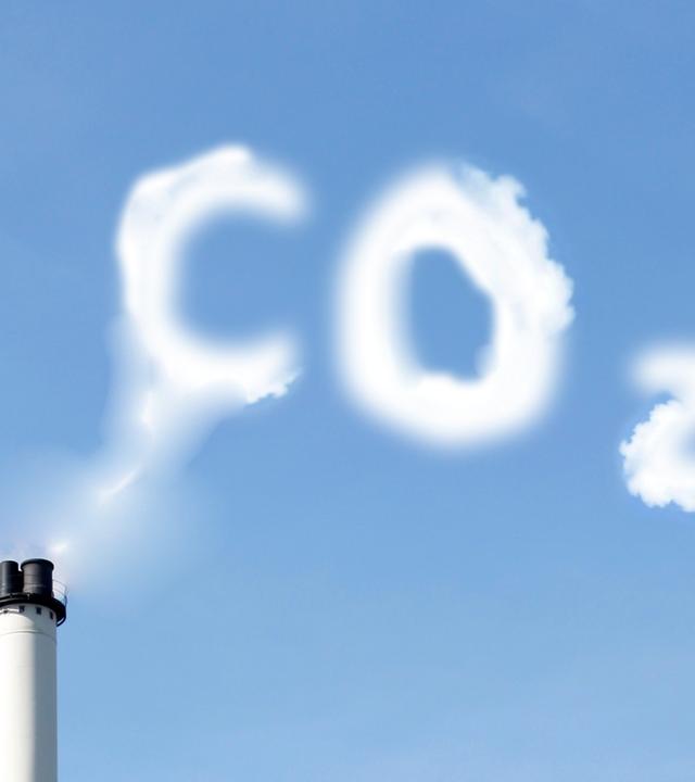 Symbolbild CO2 Austoß