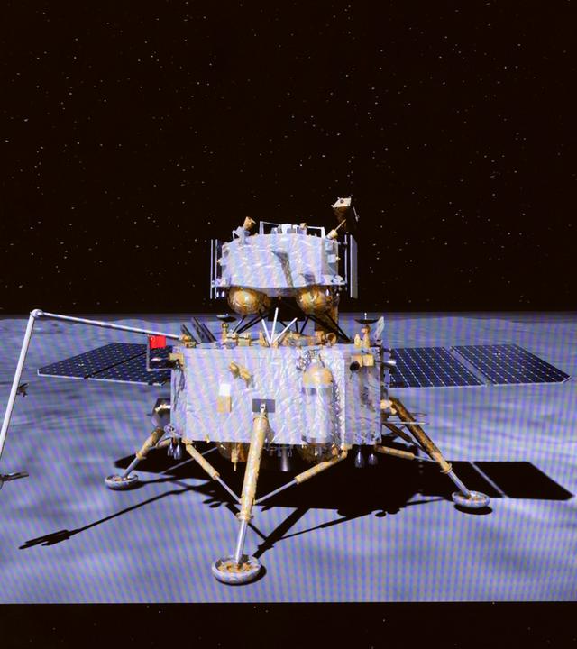 Chinas Sonde auf dem Mond