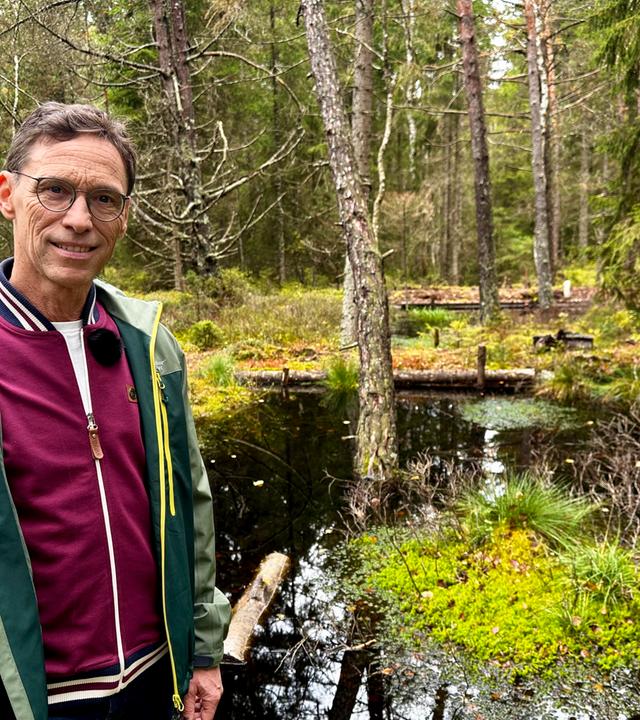 Gregor Steinbrenner im Moor