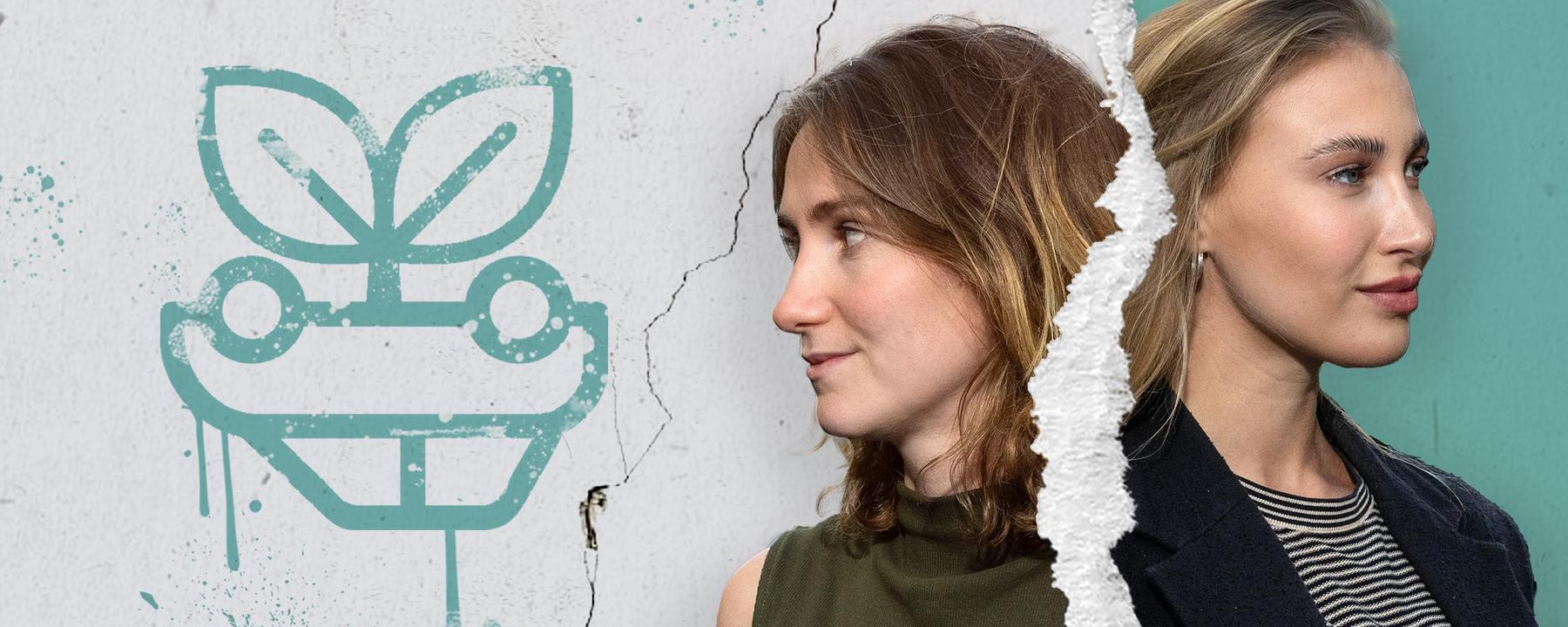 Symbolbild: Risse in der Gesellschaft -  Kampf ums Auto