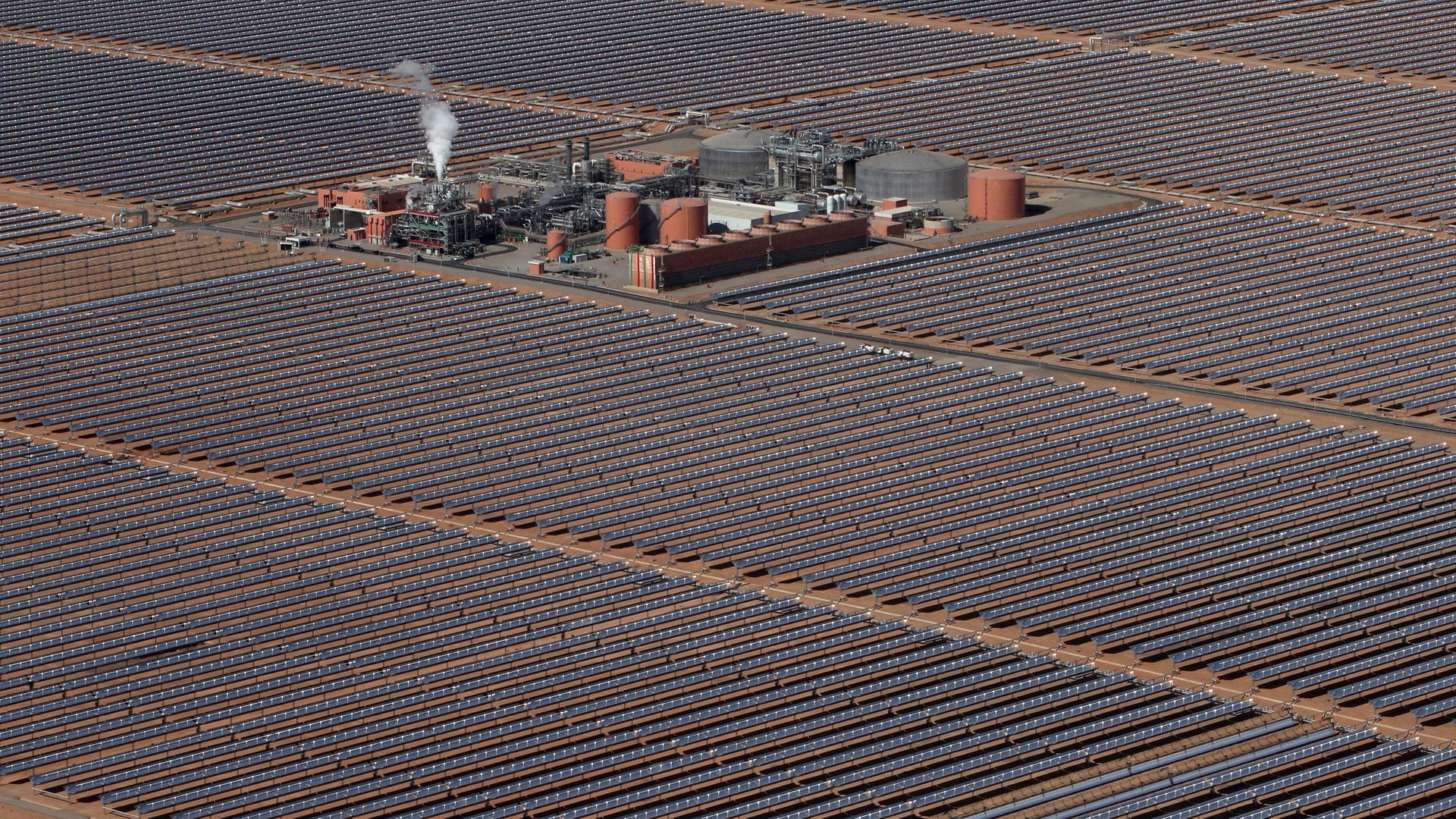 Solaranlage in Marokko