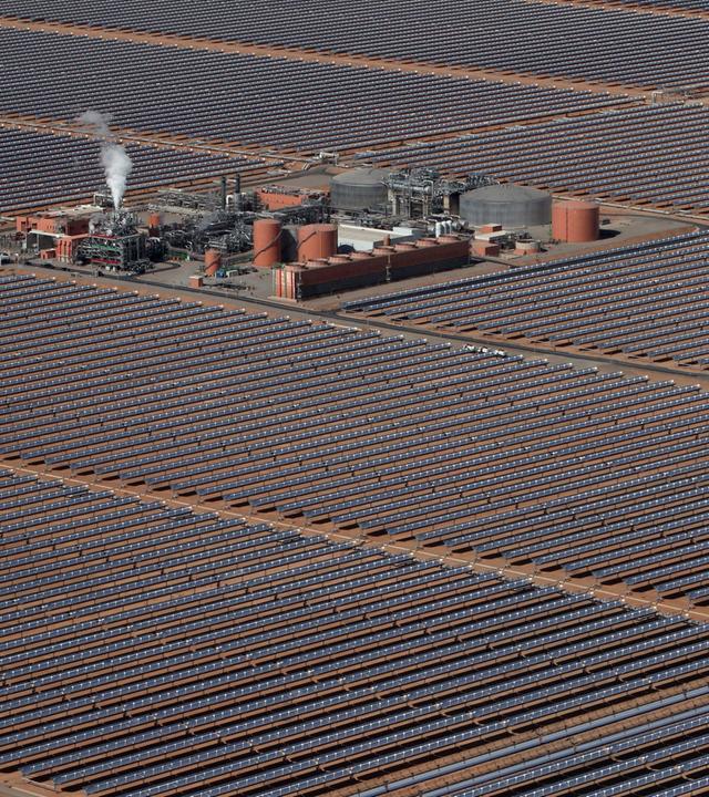Solaranlage in Marokko