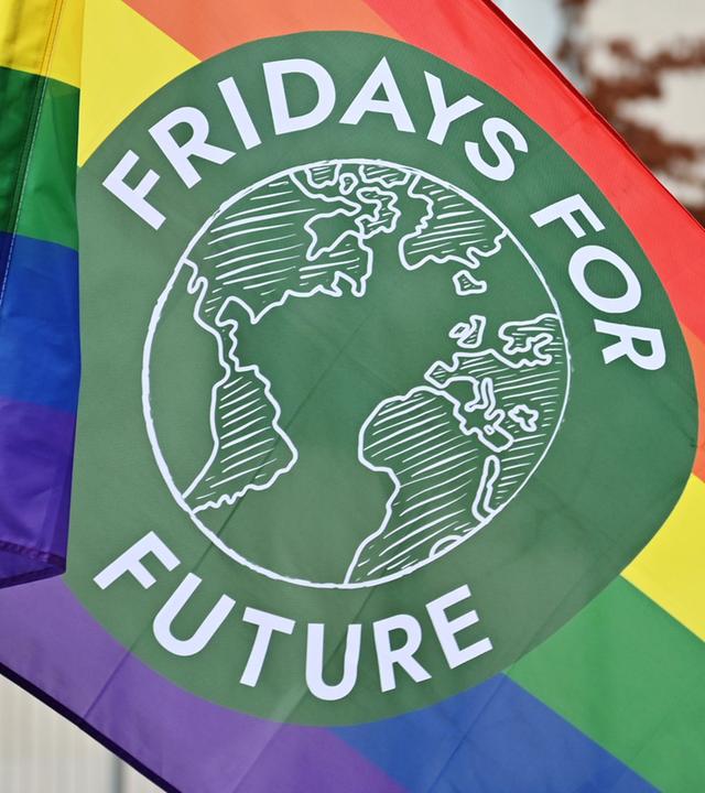 Fahne "Fridays for future"