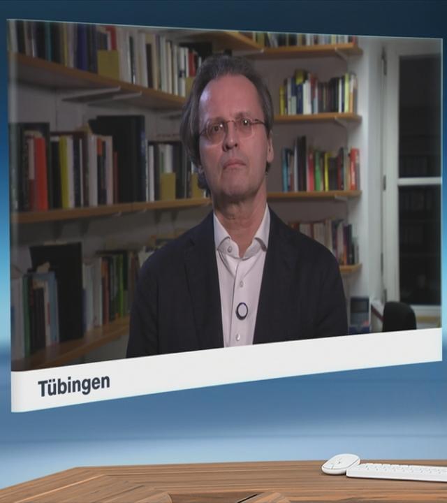 Schaltgespräch zwischen Pörksen und Slomka.