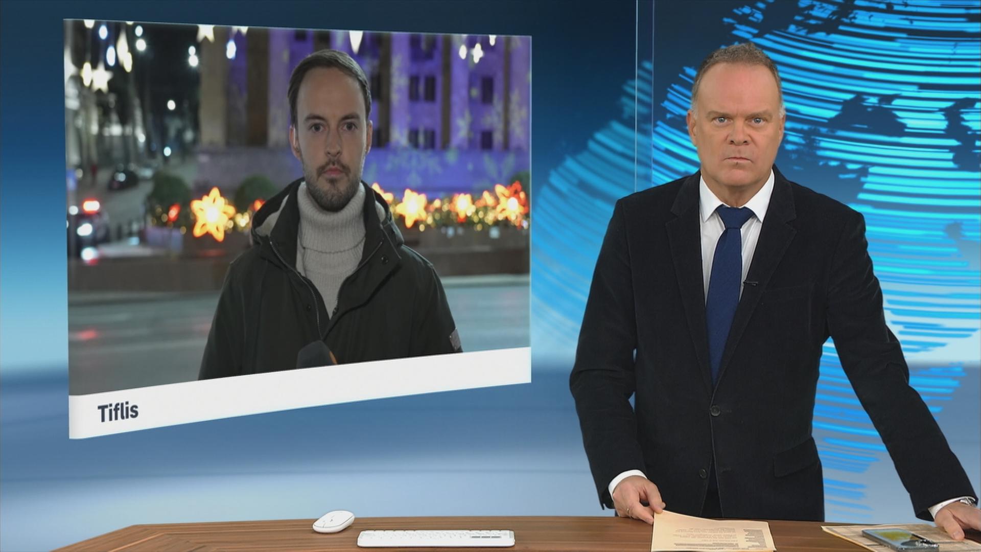 Schaltgespräch zwischen Christian Sievers und Felix Klauser.