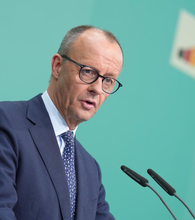 Pressekonferenz der CDU im Konrad-Adenauer-Haus