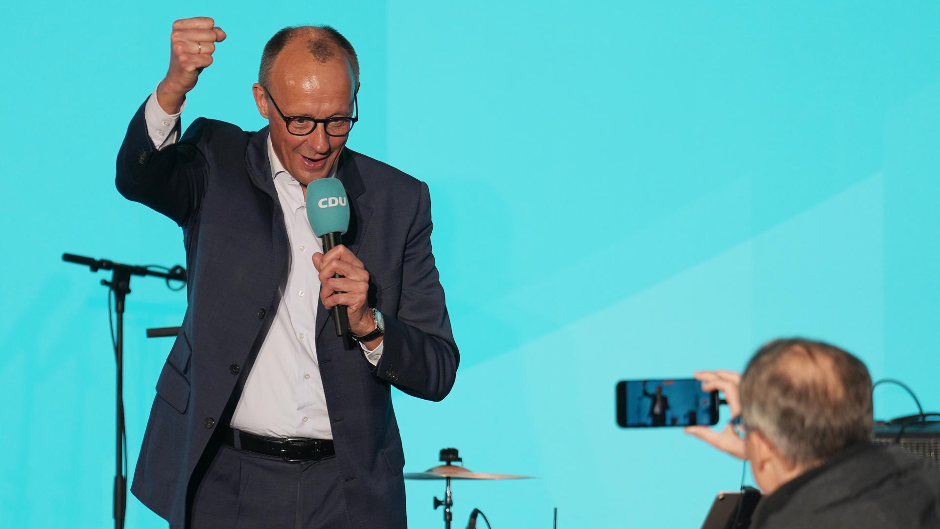 Bundestagswahl - CDU-Wahlparty