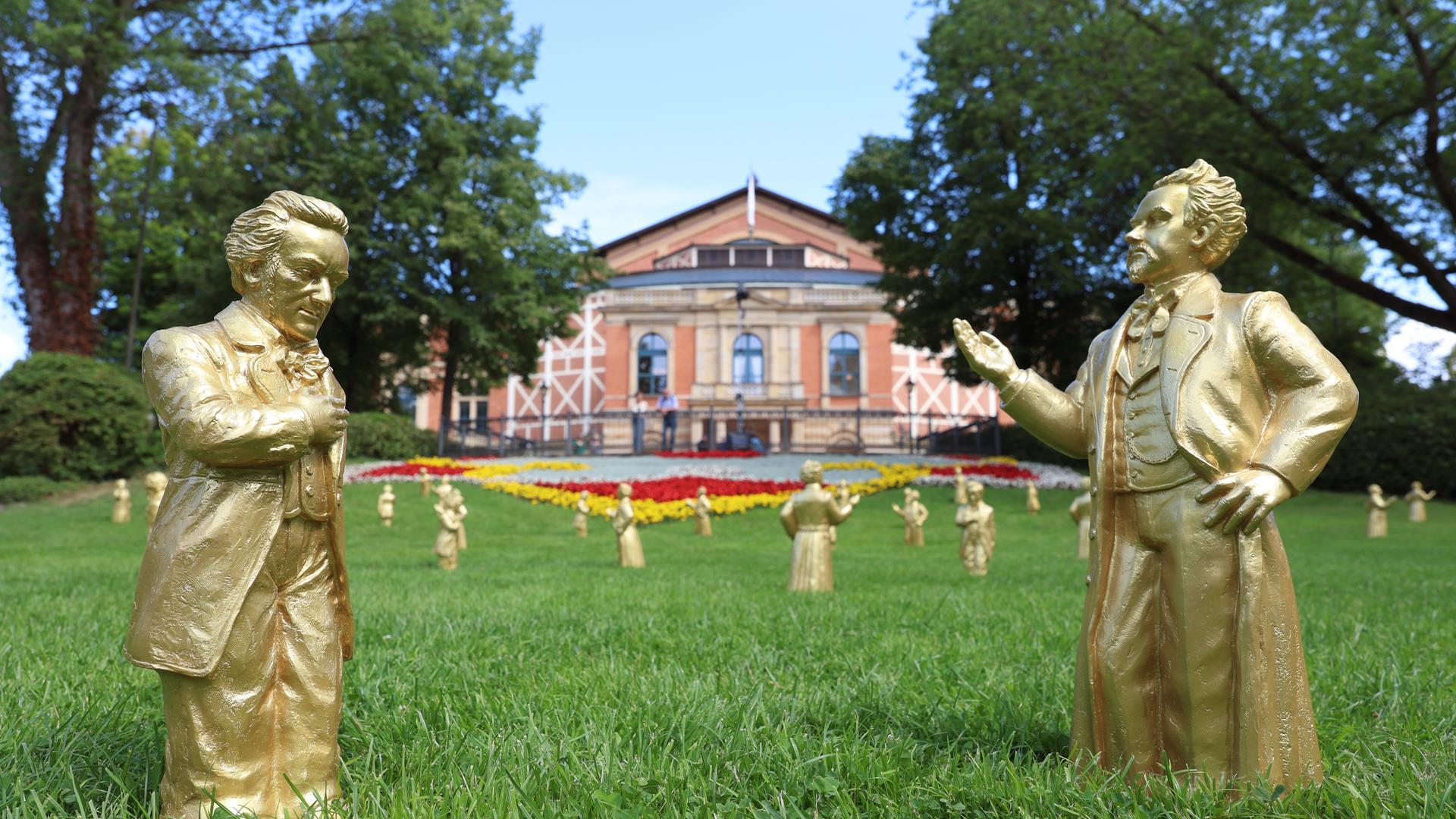 Vor dem Start der Bayreuther Festspiele