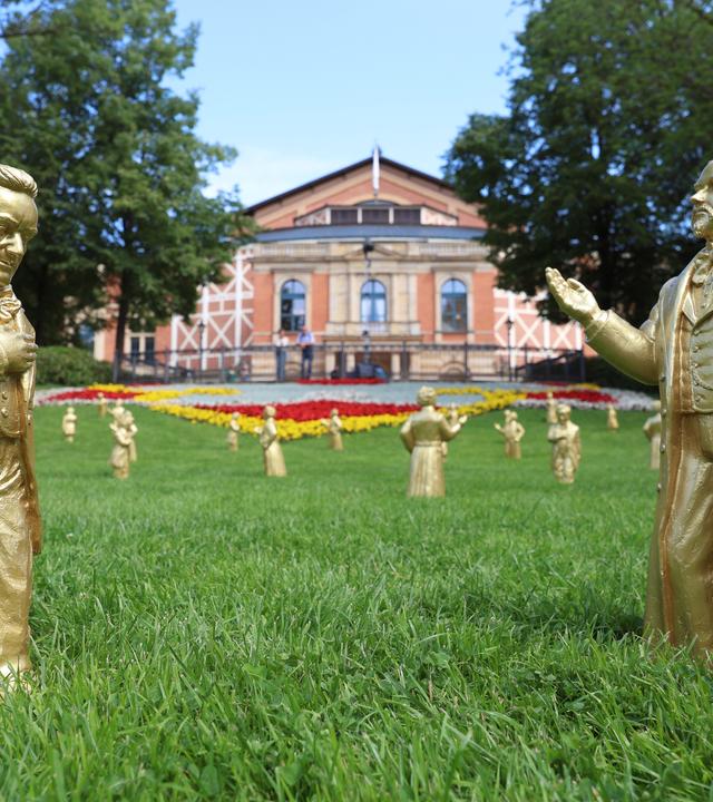 Vor dem Start der Bayreuther Festspiele