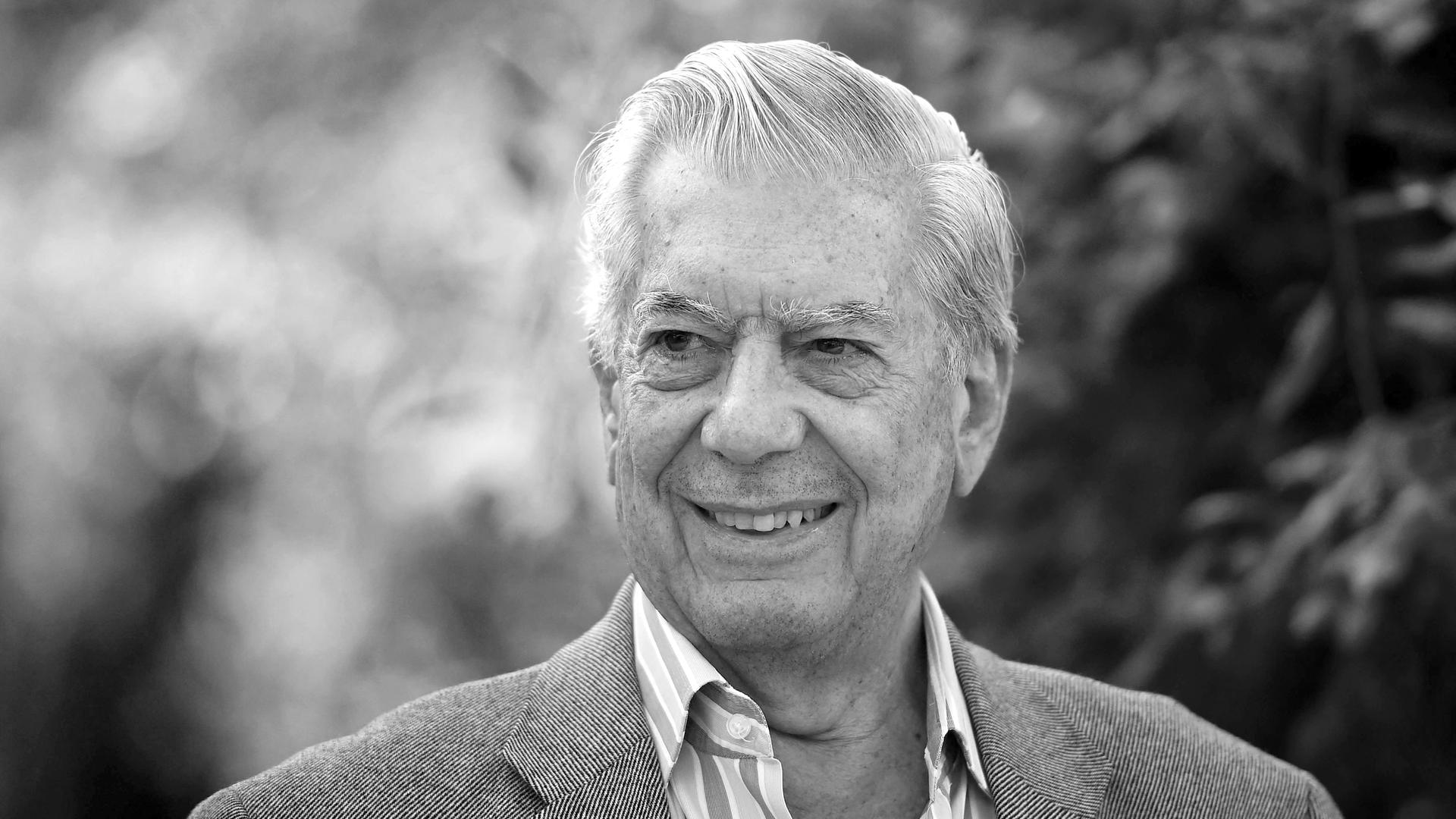 Mario Vargas Llosa, peruanischer Schriftsteller und Literaturnobelpreisträger