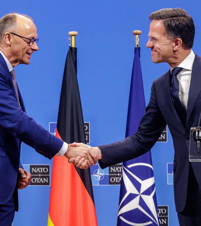 German Chancellor Friedrich Merz visits EU institutions, NATO