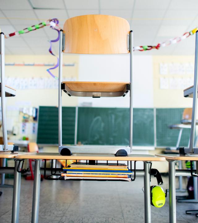 Leeres Klassenzimmer