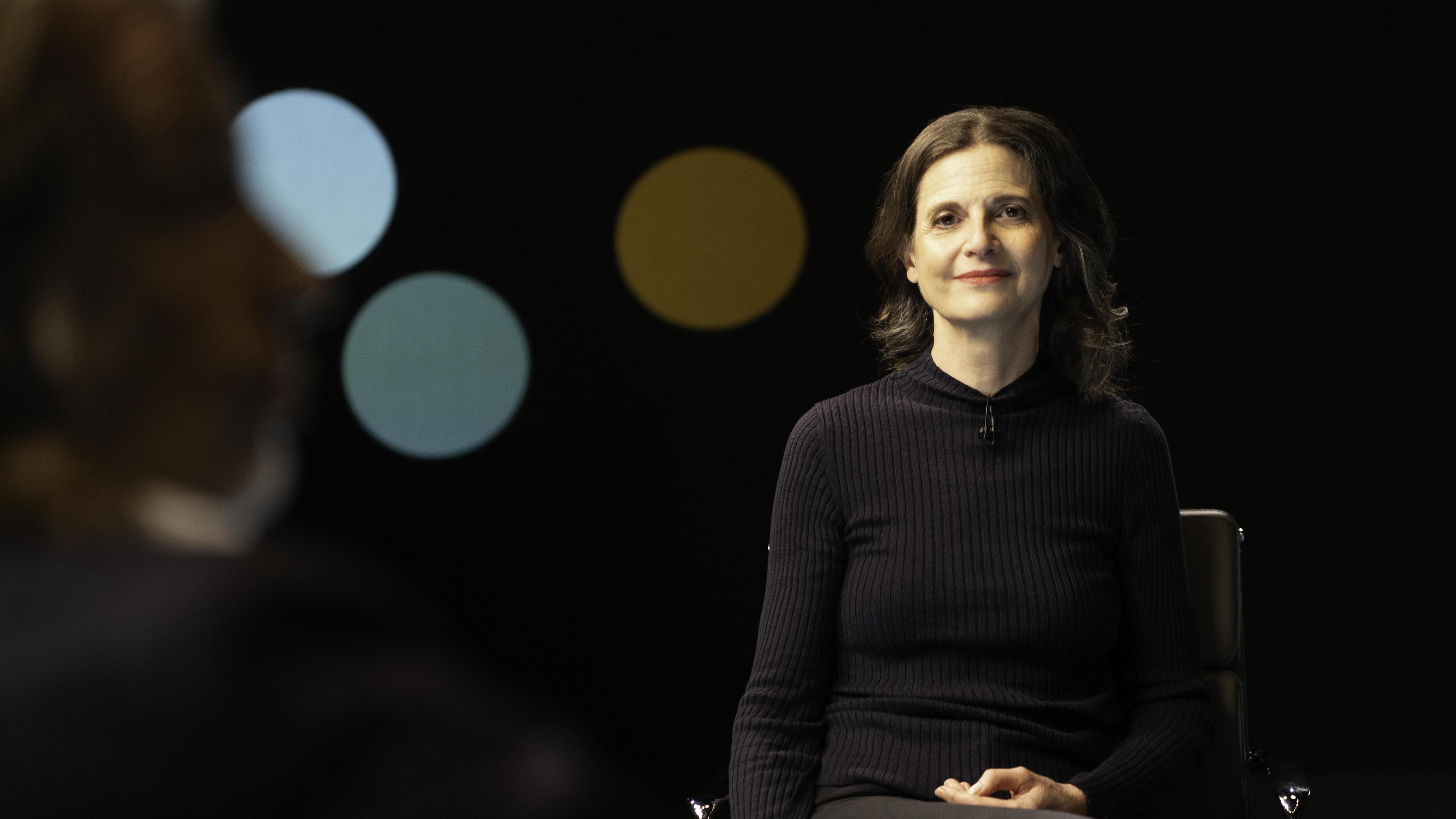 RIchard David Precht und Erica Benner im Gespräch im Studio