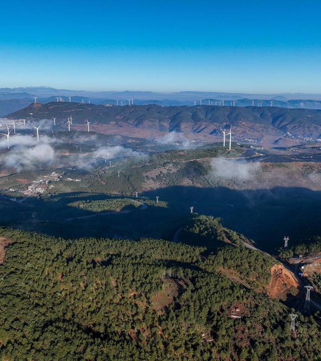 Windpark in China