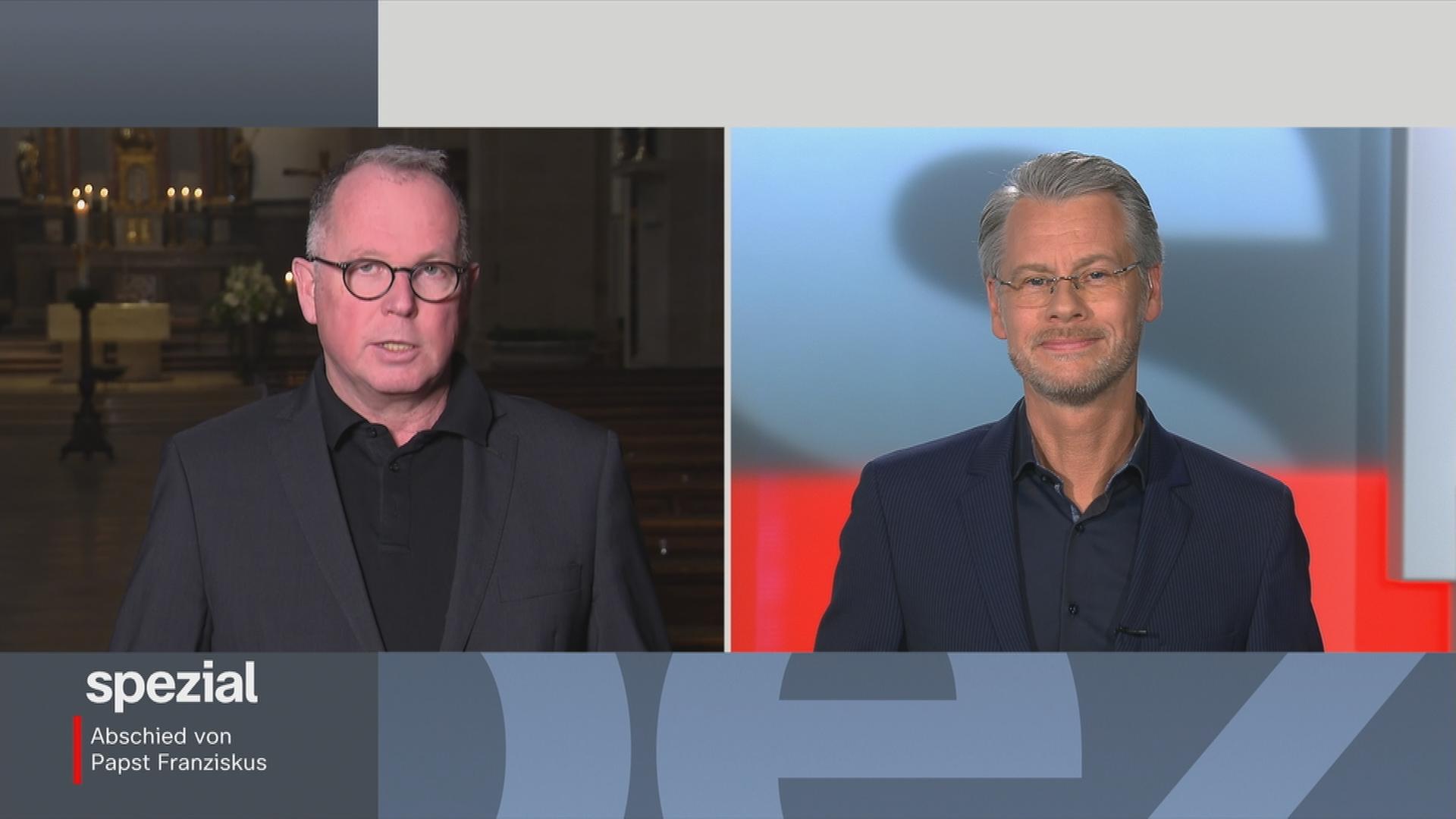 Pater Batlogg im Gespräch mit Andreas Klinner