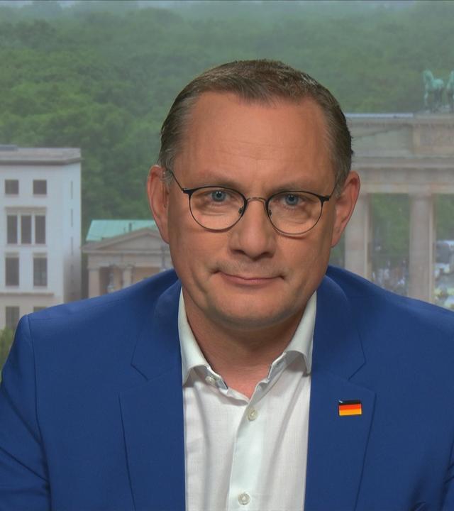 Sarah Tacke im Gespräch mit Tino Chrupalla