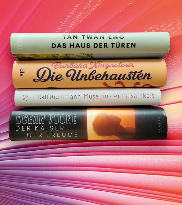Montage aus Büchern