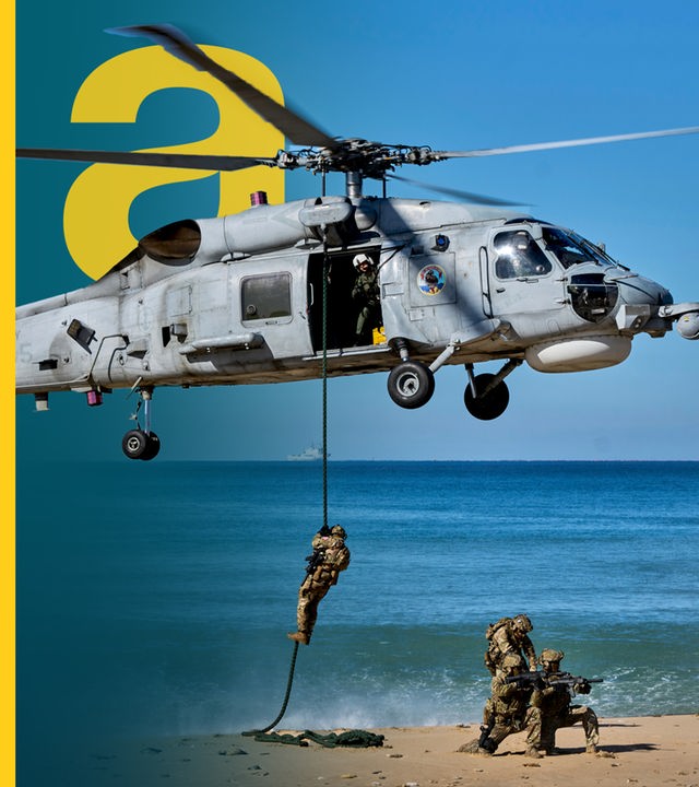 Hubschrauber-Übung 