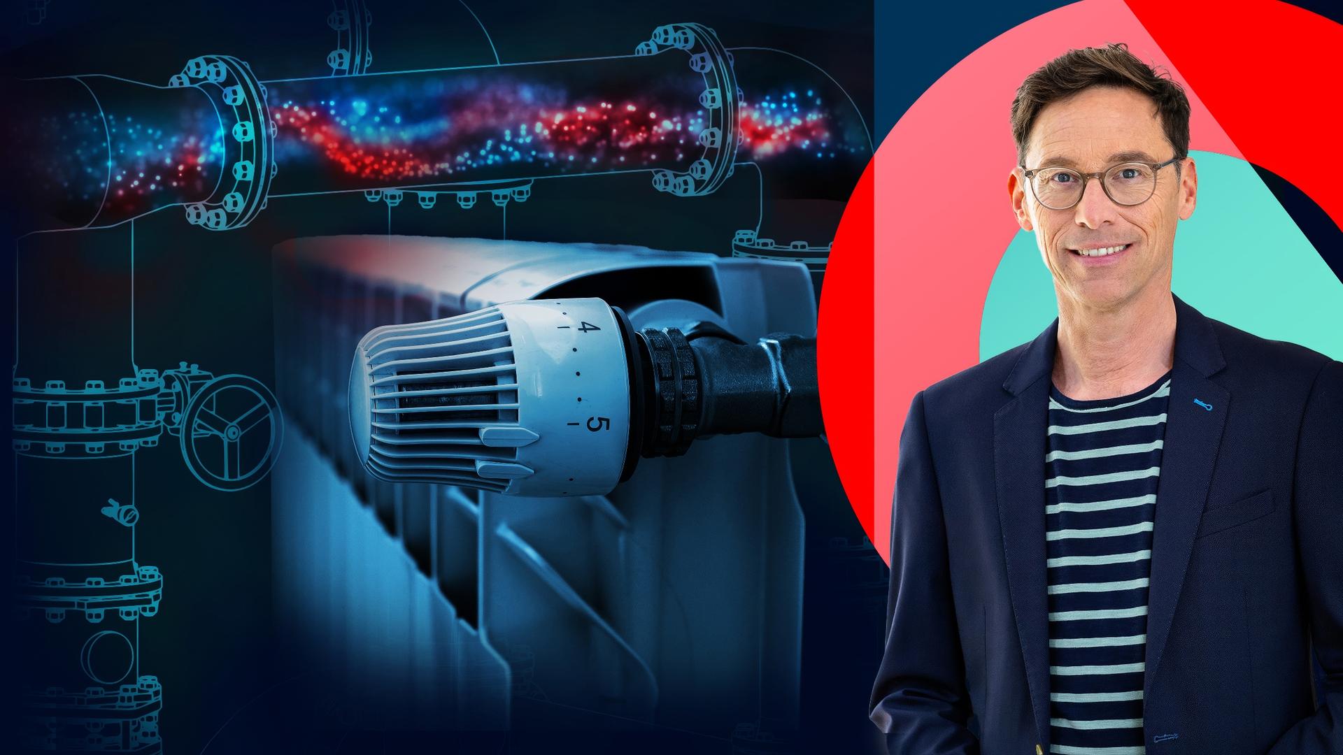 Gregor Steinbrenner zeigt für die NANO Dokureihe Energie für umme, wie Wärme ohne Gasheizung und energiesparend produziert werden kann.