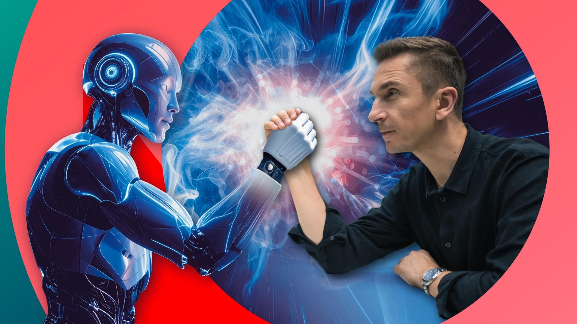 An der Technischen Universität Darmstadt begegnet Eric Mayer einem humanoiden, KI-gestützten Roboter, der Gewichte heben, Treppen steigen und auf unebenen Flächen gehen kann. Der Roboter hört auf den Namen “HAINER” – weltweit gibt es nur fünf dieser TALOS-Roboter.