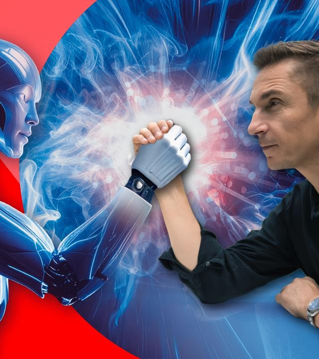 An der Technischen Universität Darmstadt begegnet Eric Mayer einem humanoiden, KI-gestützten Roboter, der Gewichte heben, Treppen steigen und auf unebenen Flächen gehen kann. Der Roboter hört auf den Namen “HAINER” – weltweit gibt es nur fünf dieser TALOS-Roboter.