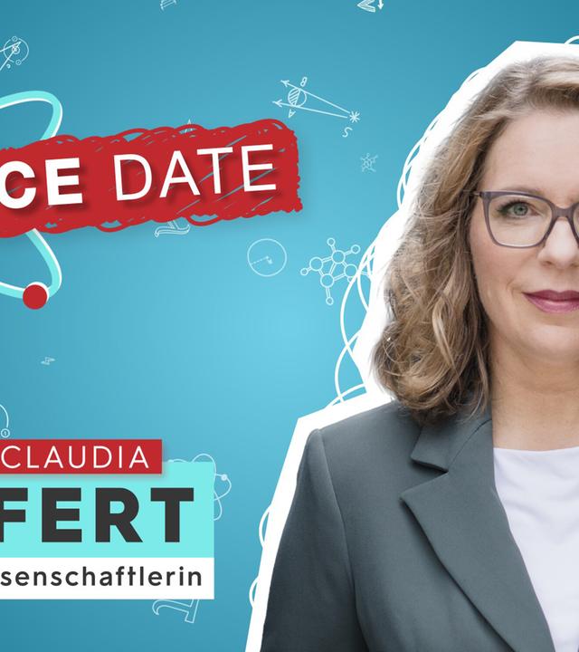 Claudia Kemfert spricht im Science Date  über Klimaschutz, Energiewende, Verkehr, Gebäude und Maßnahmen für eine nachhaltige, gesellschaftlich gerechte Zukunft.