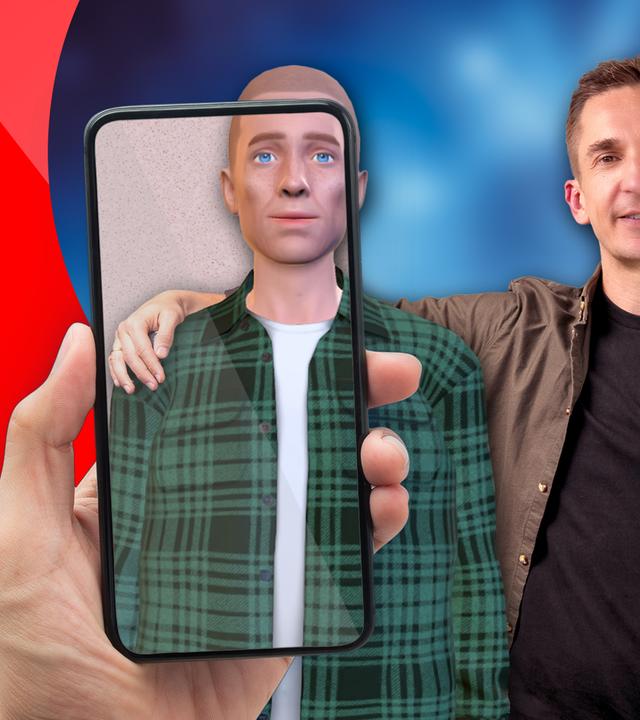 Eric Mayer führt ein Experiment, in dem er mit seinem KI-Freund Dominik über vier Tage chattet und spricht. Viel Emotion kann eine KI wirklich bieten?