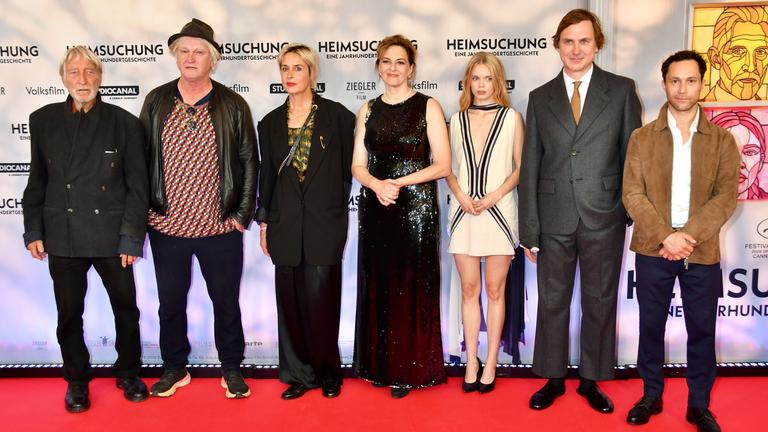 Wigand Witting, Detlev Buck, Susanne Wolff, Martina Gedeck, Maria Matschke Engel, Lars Eidinger, Ludwig Trepte, Premiere Heimsuchung - eine Jahrhundertgeschichte, Kino International, Berlin, 