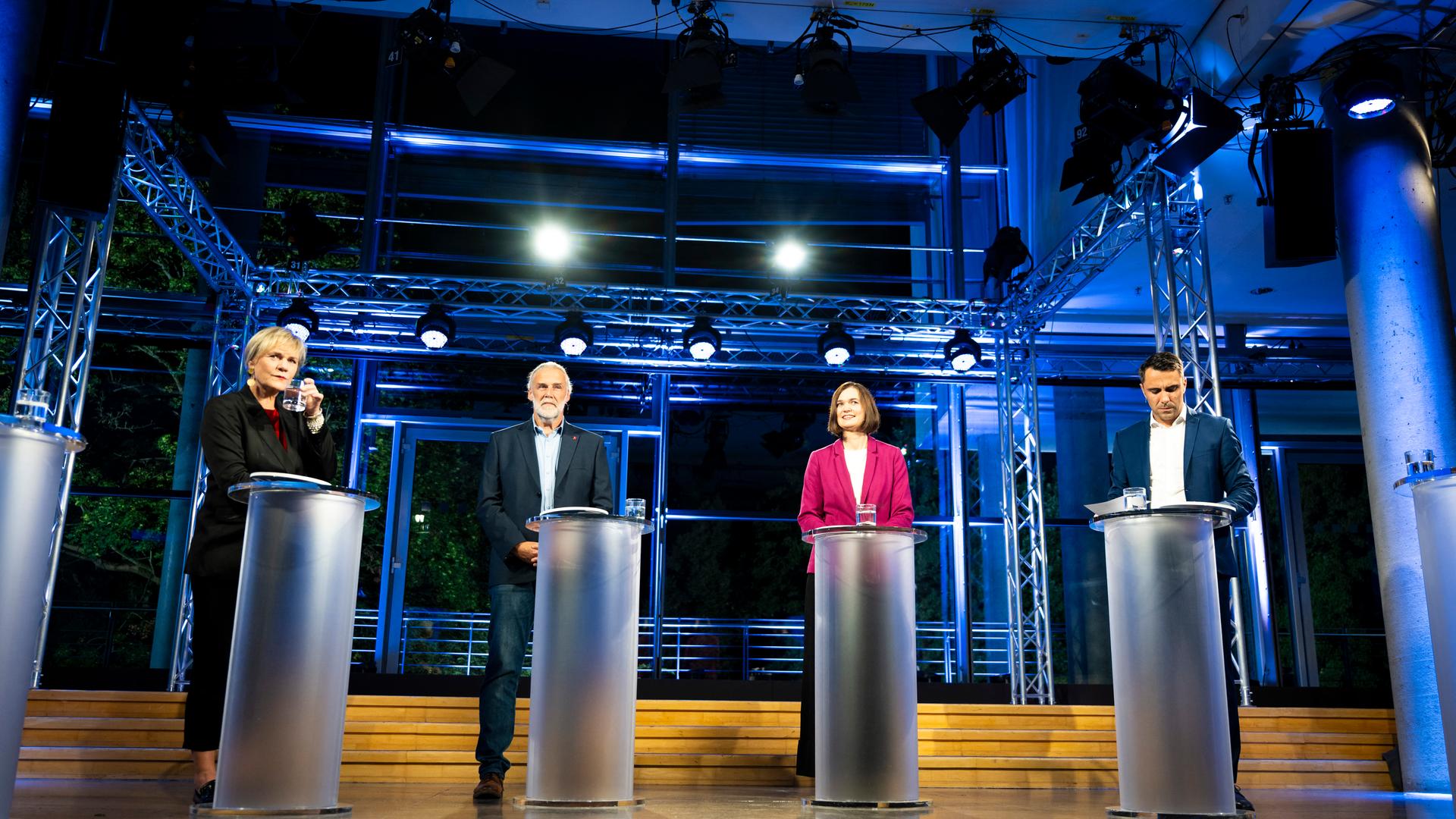 Wahlkampf Mecklenburg-Vorpommern - TV-Debatte