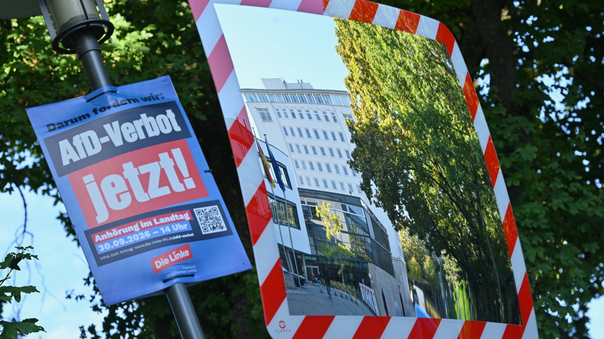Anhörung zu einem Parteiverbotsverfahren gegen die AfD