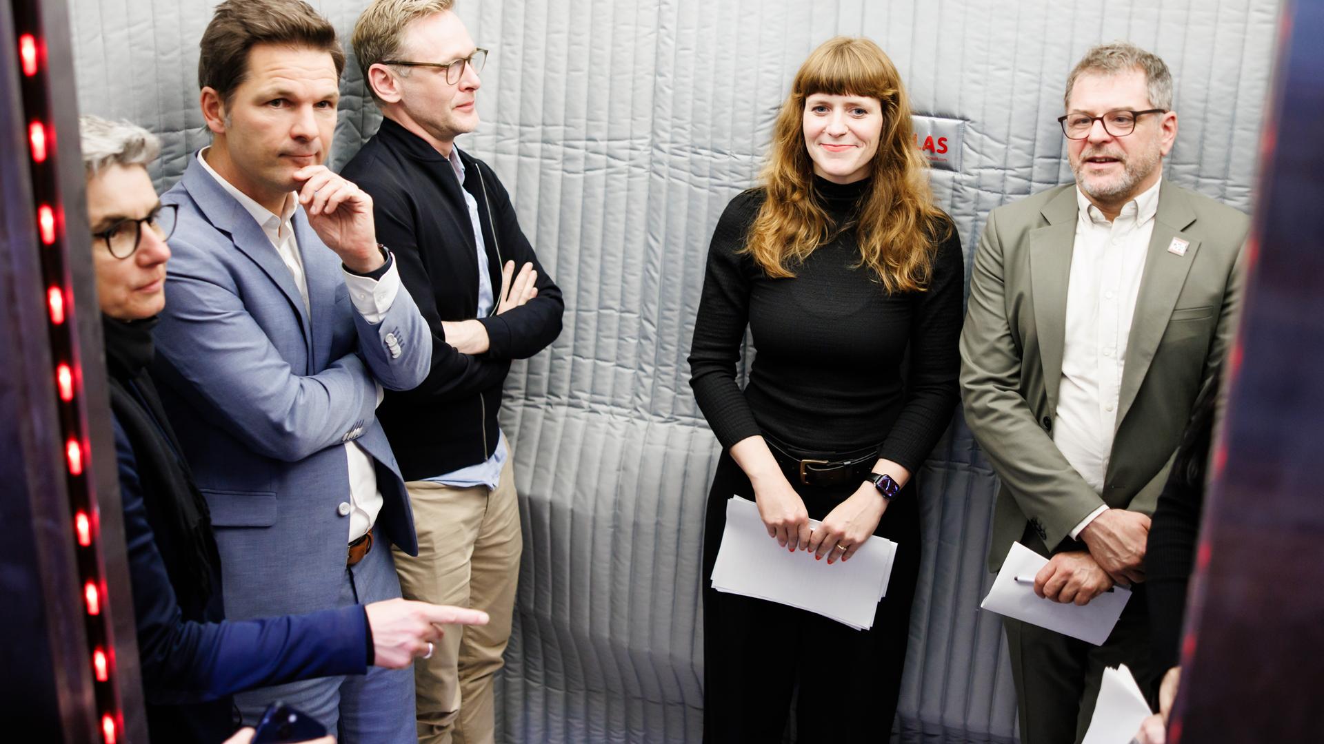 Berlin's Die Linke, SPD and The Greens leaders hold talks following State Election