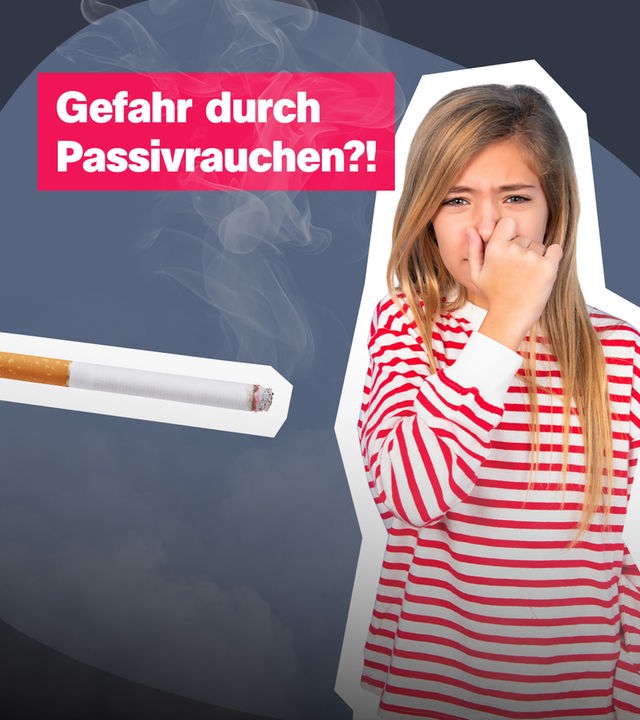 Rauch; Kind hält sich die Nase zu; Gefahr durch Passivrauchen?!; Zigarette