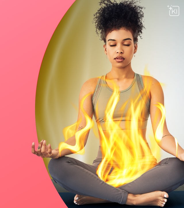 Yoga und Meditation hilft bei einem Wutanfall und wirkt beruhigend