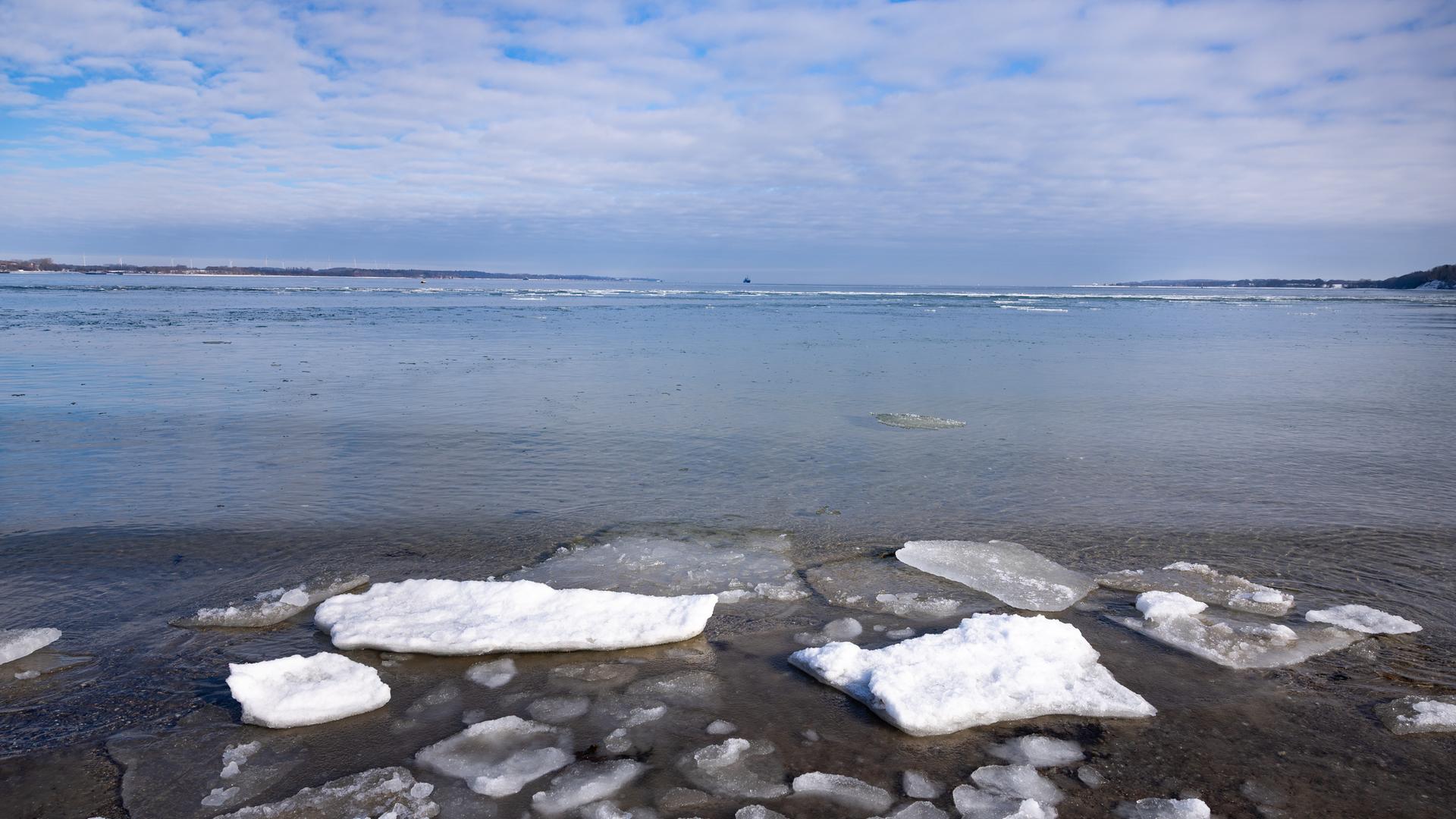 ostsee im Winter